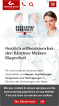Mobile Screenshot of kaerntnermessen.at